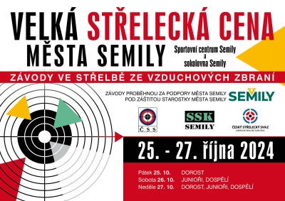 Velká cena města Semily přiláká popáté nejlepší české střelce