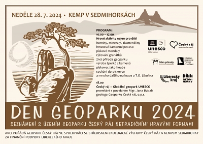 Den Geoparku UNESCO Český ráj bude v Kempu Sedmihorky