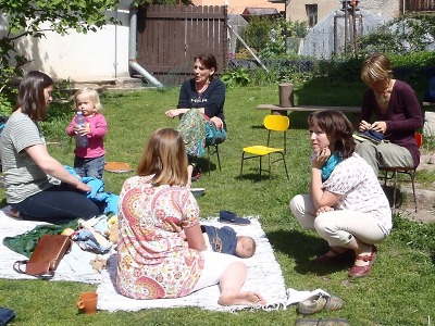 V Jílovecké ulici v Semilech si malí i velcí užili Den pro rodinu