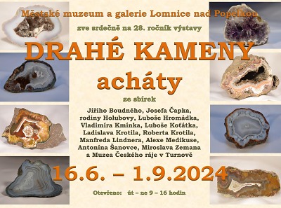 Výstavu drahých kamenů v Lomnici obohatí model hradu Trosky