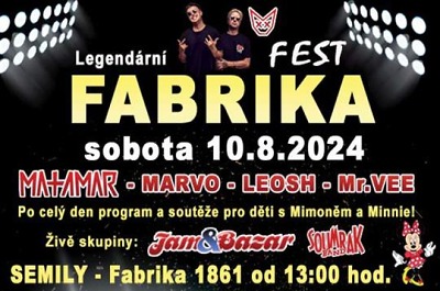 Fest Fabrika tiltrekker DJ-er, liveband og barnekonkurranser til Semil