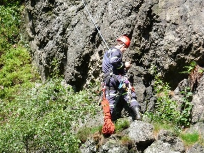 Horolezkyně spadla na Suchých skalách, zasahovali semilští lezci