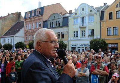 Prezident Václav Klaus s chotí navštíví Jablonec a Železný Brod