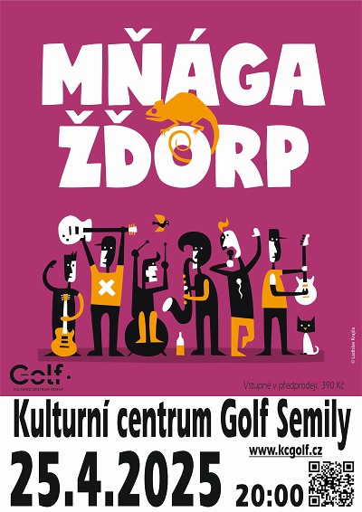 Mňága a Žďorp zavítá do semilského Golfu