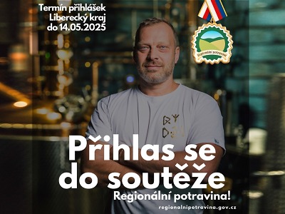 Přihlášky do soutěže Regionální krajská potravina do půlky května