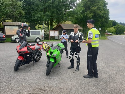 S příchodem sezony policisté zacílili na řidiče motocyklů