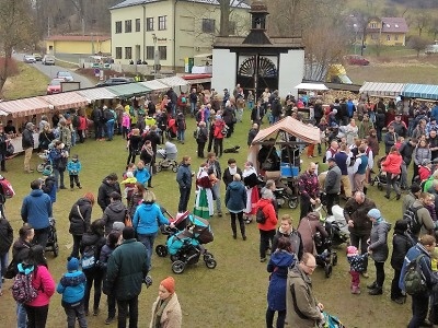 Velikonoční slavnost na Dlaskově statku si vychutnávali malí i velcí