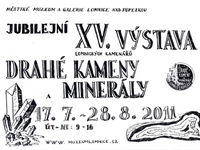 V Lomnici se koná 15. ročník výstavy Drahé kameny a minerály