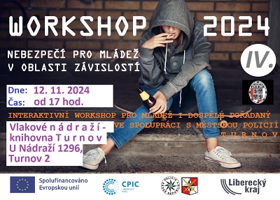 Workshop na téma závislostí v turnovské knihovně