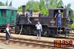 Jízda Krakonošova parního vlaku, zastávky Vrchlabí a Kunčice