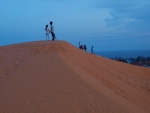 Písečné duny nedaleko Mui Ne - oranžová duna 