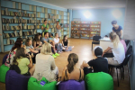 Komunitní centrum pro mládež s novou knihovnou v Kvemo Chala