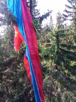 Záchrana paraglidistky pod Černou horou v Krkonoších