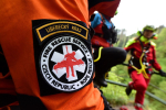 Hasiči cvičili záchranu osob v oblasti Riegrovy stezky