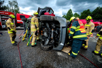 Krajské kolo soutěže hasičů ve vyprošťování u dopravních nehod