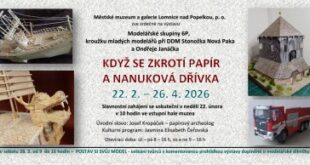 Rok 2026 v lomnickém muzeu zahajuje modelářská výstava