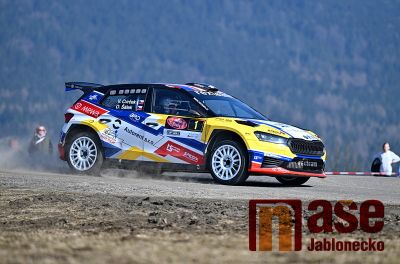 Obrazem: Rallye Jizera přilákala stovky diváků