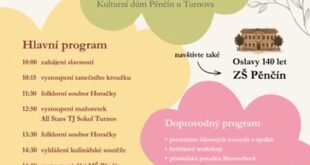 Pěnčínské jarní slavnosti sázejí na zahradnické téma