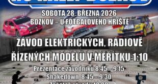 V Bozkově budou soutěžit radiově řízené modely
