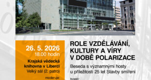Oslavy krajské knihovny zakončí panelová diskuze