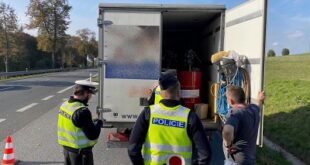 Policisté v kraji prováděli kontrolu nákladních vozidel