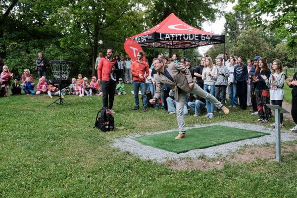 Otevření discgolfového hřiště v Turnově