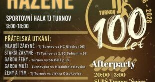 Turnovská házená oslaví 100 let