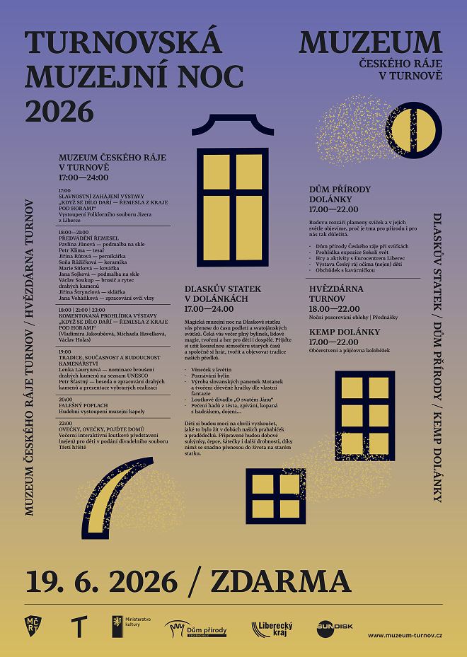 Turnovská muzejní noc 2026