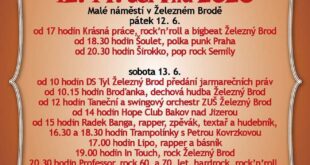 Jaký je program Železnobrodského jarmarku 2026?