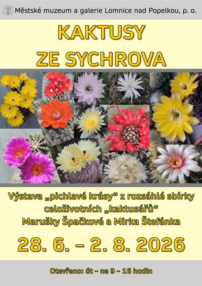 Výstava Kaktusy ze Sychrova