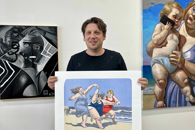 Připravené obrazy na aukci