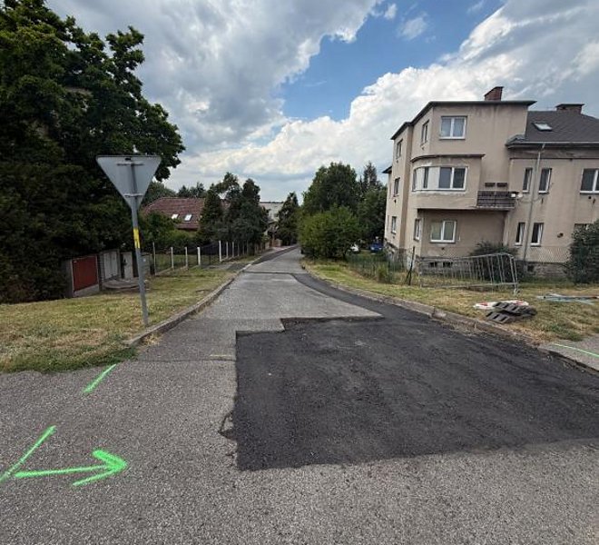 Rekonstrukce v ulici Jana Zajíce v Turnově