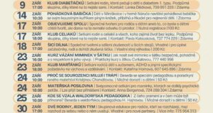 Září v Centru pro rodinu Náruč