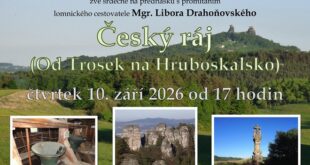 Od Trosek až na Hruboskalsko s Liborem Drahoňovským
